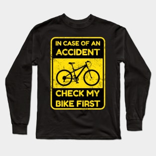 Check my Mountainbike first Long Sleeve T-Shirt